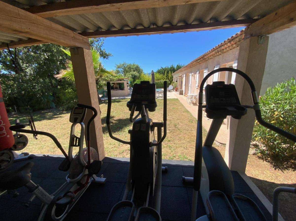 Villa Climatisee, Piscine Privee Chauffee, Fitness Proche Cannes, Frejus, St Raphael, Grasse Montauroux Bagian luar foto
